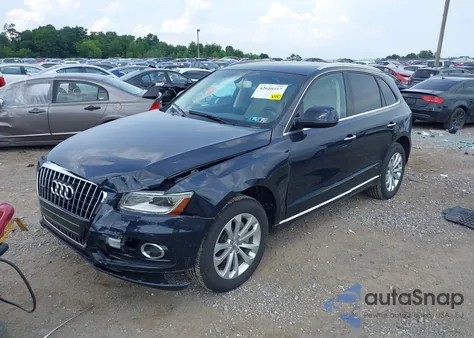 2016 Audi Q5 2.0T Premium from USA, damaged, VIN WA1L2AFP3GA035874